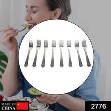 2776 Dinner Fork for home and kitchen. (set of 8Pc) 