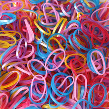 Rubber Band For Office/Home and Kitchen Accessories Item Products, Elastic Rubber Bands, Flexible Reusable Nylon Elastic Unbreakable, For Stationery, School  Multicolor (0.75 Inch, 50 GM)