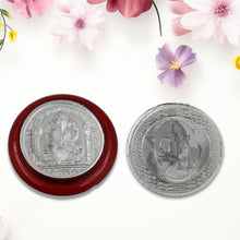 Ganesh Ji, Silver color Coin for Gift & Pooja | Silver Coin | Silver Coin / Diwali Gift (1 Pc / (Metal is not silver)