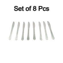 2777 8 Pieces Dinner Knife Cutlery Set Used for Salad sandwich and Portable to be Taken for Outing or Picnic 