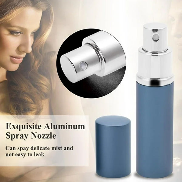 Refillable Fine Mist Spray Bottle for Perfume, Sanitizer, Travel Beauty & Makeup - 1 Pc