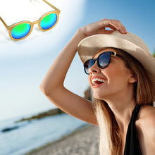 4956 BIG ROUND UNISEX ANTI-REFLECTIVE SUNGLASSES WITH SIMPLE FRAME. 