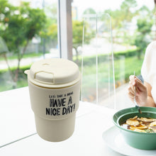 Appreciation and Motivation Portable Plastic Coffee Cup for Travel, Home, Office, Gift for Travel Lovers