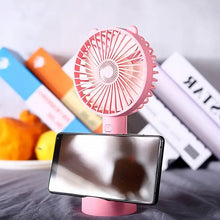 PORTABLE CLASSIC HAND FAN TABLE FAN 3 STEP SPEED SETTING FAN PERSONAL DESK FAN SUITABLE FOR OFFICE , SCHOOL & HOME USE (battery not included)