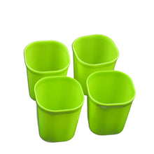 2426 Plastic Drinking Glass Set For Drinking Milk Water Juice (Pack of 4) 