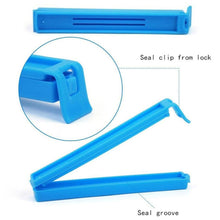 2707 100 Pc Food Sealing Clip used in all kinds of household and official kitchen places for sealing and covering packed food stuff and items. 