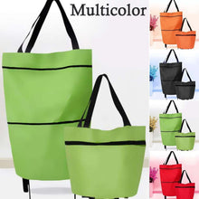 1652 Folding Cart Bags Trolley Shopping Bag For Travel Luggage 