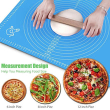 2585 Rolling Mat Silicone Baking Mat Fondant Mat Sheet Chapati 