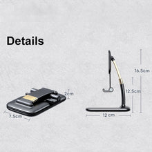 1286 Phone Holder for Table, Foldable Universal Mobile Stand for Desk 