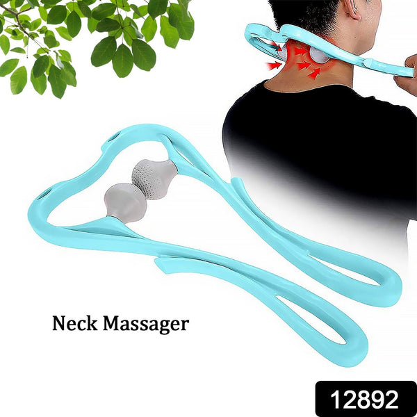 Neck Shoulder Massager, 33×18 cm Portable Relieving the Back for Men Relieving the Waist Women (1 Pc)