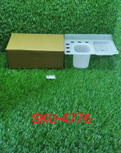 4776 3 in 1 Plastic Soap Dish and plastic soap dish tray used in bathroom and kitchen purposes. 