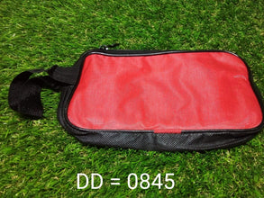 0845 Portable Travel Hand Pouch/Shaving Kit Bag for Multipurpose Use (Red) 