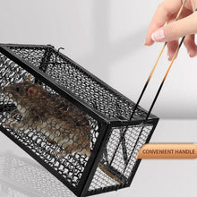 Foldable Mouse Trap Squirrel Trap Small Live Animal Trap Mouse Voles Hamsters Live Cage Rat Mouse Cage Trap for Mice Easy to Catch and Release