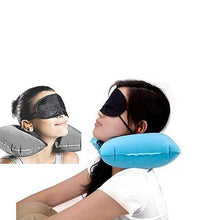 505 -3-in-1 Air Travel Kit with Pillow, Ear Buds & Eye Mask Jyotin Enterprises WITH BZ LOGO