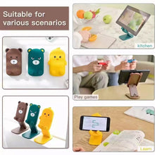 0216 Cute Cartoon Design Multi-Angle Adjustable Foldable Mobile Stand 