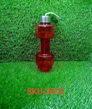 2002_Steel Cap Plastic water Dumbbells Bottle 