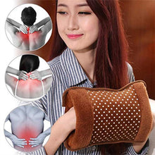 6638 Electric hot water bag with Fur Velvet heating bag, hot water bag, Heating Pad, Heat Pouch Hot Water Bag. 