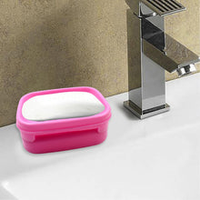 1128A Covered Soap keeping Plastic Case for Bathroom use 