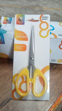 Stainless Steel Scissors with Plastic handle grip 160mm (1Pc Only)