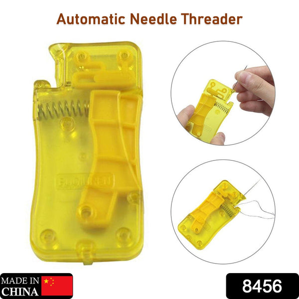 Needle Threader, Stylish Appearance Comfortable Grip Lightweight Portable Automatic Needle Threader for Sewing for Home (1 Pc)