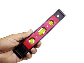 0411 3 Bubble Mini Pocket Portable Level Ruler Torpedo 