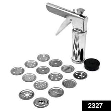 2327 15 in 1 Stainless Steel Kitchen Press with Different Parts 