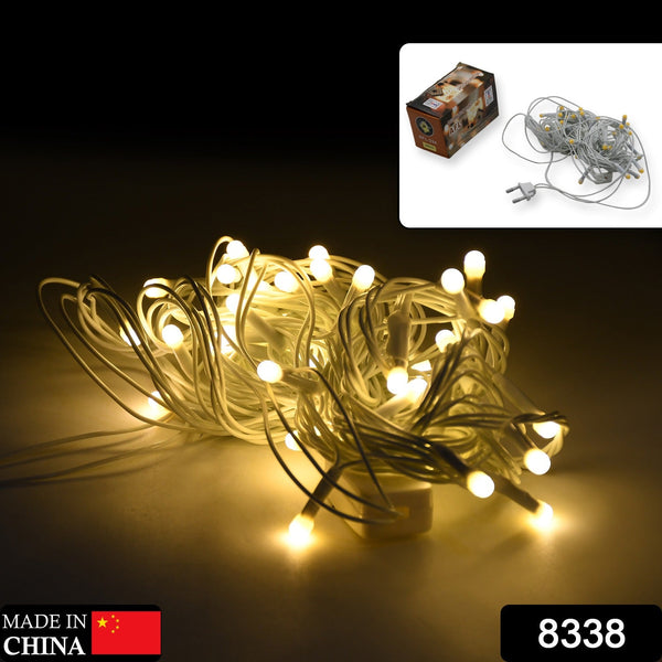 6Mtr Home Decoration Diwali & Wedding LED Christmas String Light Indoor and Outdoor Light ,Festival Decoration Led String Light, One Color Light (36L 6 Mtr)